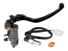 Load image into Gallery viewer, BREMBO 16X18 MKIIGP BRAKE MASTER CYLINDER W/ FOLDING LEVER (FOR 7/8&quot; BAR)