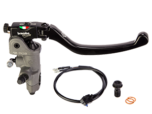 BREMBO RCS15 CLUTCH MASTER CYLINDER W/ FOLDING LEVER (FOR 7/8" BAR)