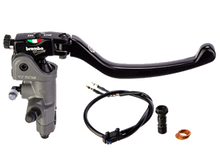 Load image into Gallery viewer, BREMBO RCS17 BRAKE MASTER CYLINDER W/ FOLDING LEVER (FOR 7/8&quot; BAR)