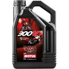 Motul 300V Factory Line Road Racing Synthetic 4T Engine Oil