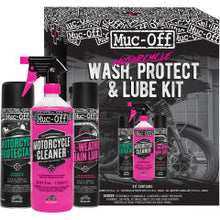 Load image into Gallery viewer, Muc-Off Motorcycle Wash, Protect &amp; Lube Kit