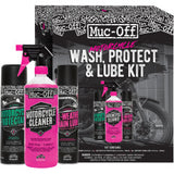 Muc-Off Motorcycle Wash, Protect & Lube Kit