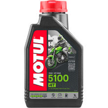 Load image into Gallery viewer, Motul 5100 Synthetic Blend 4T Engine Oil