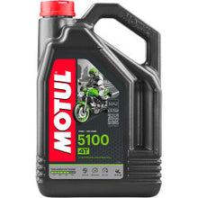 Load image into Gallery viewer, Motul 5100 Synthetic Blend 4T Engine Oil