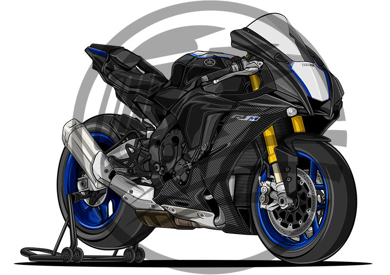 Yamaha R1M Giveaway Bike Sticker