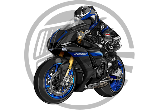 Yamaha R1M Sticker