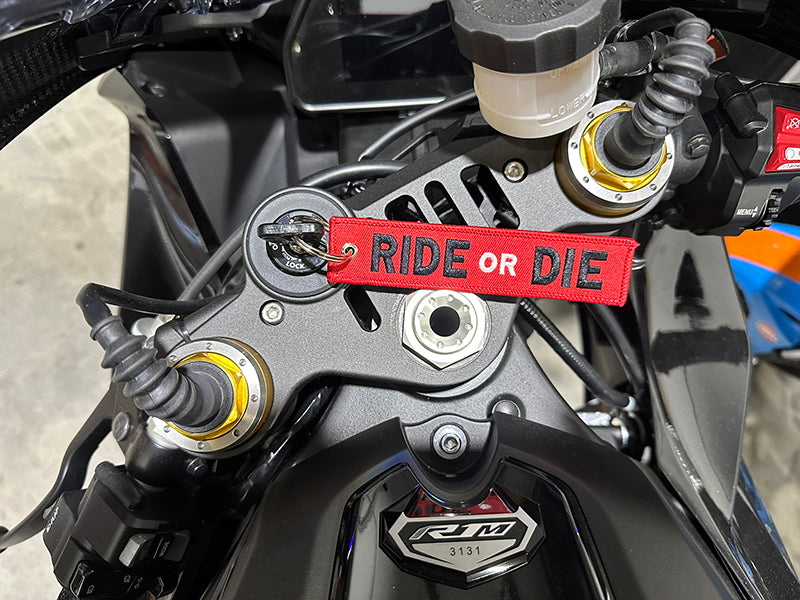 RIDE OR DIE Keychain